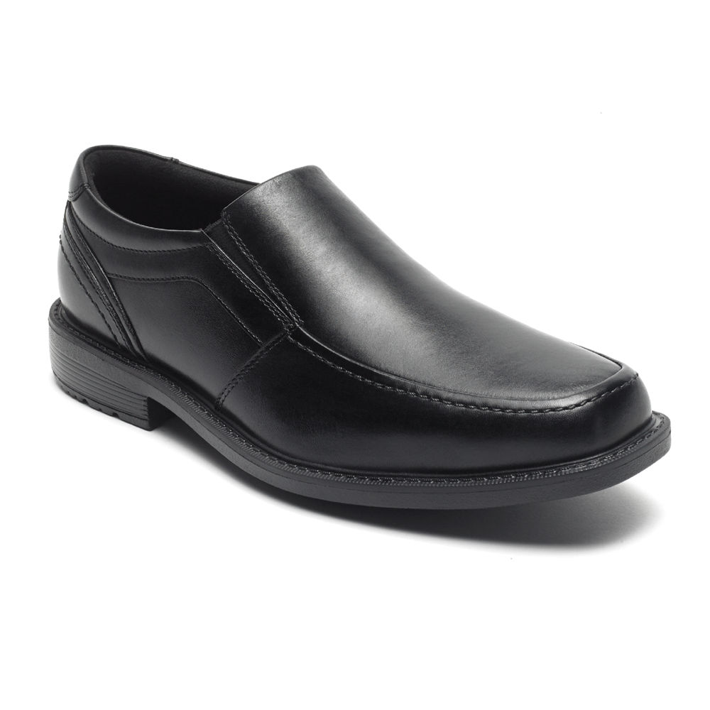 Rockport Singapore Mens Slip-On - Style Leader 2 Moc Toe Black - JQ8697014